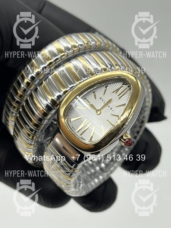 Фото 9 - Bvlgari Serpenti Tubogas 35mm Yellow Steel