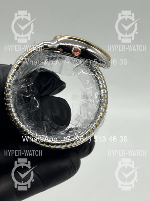 Фото 14 - Bvlgari Serpenti Tubogas 35mm Yellow Steel