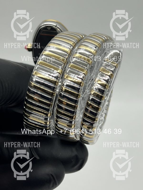 Фото 16 - Bvlgari Serpenti Tubogas 35mm Yellow Steel