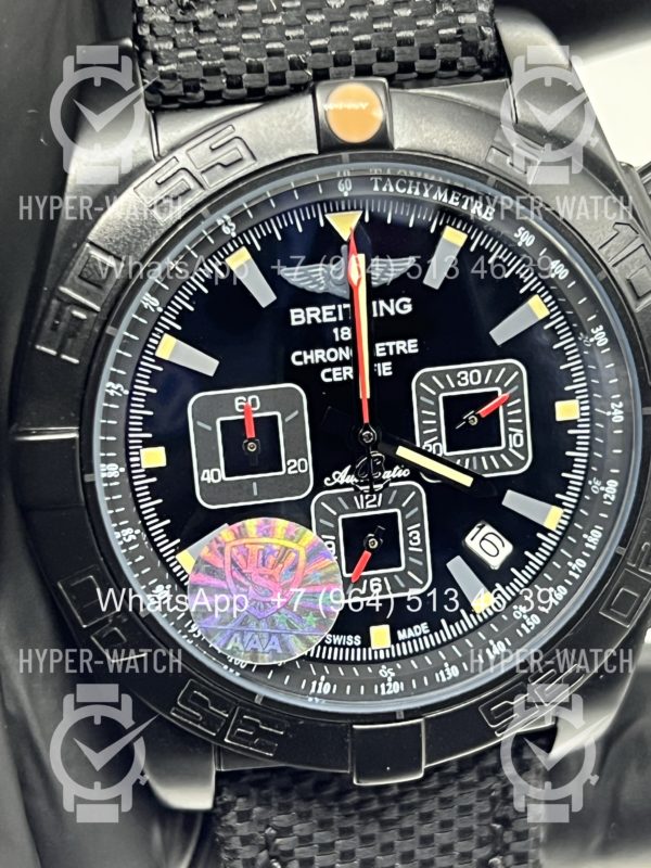 Фото 5 - Breitling Chronomat 44 Blacksteel Art 11821