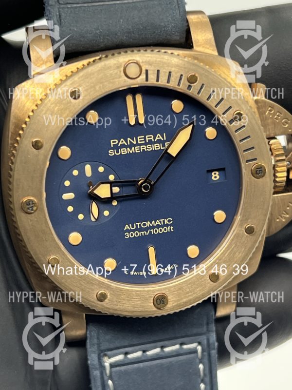 Фото 4 - Officine Panerai Luminor Submersible PAM01074 Blue