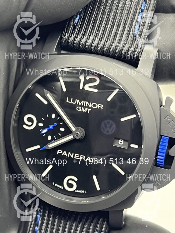 Фото 9 - Officine Panerai Luminor GMT PAM01176 Black