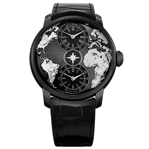 Товар Jacob & Co The World Is Yours 43mm DT100.10.AA.AA Black Фото 1 - Jacob & Co The World Is Yours 43mm DT100.10.AA.AA Black