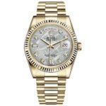 rolex-day-date-36-yellow-gold-diamond-meteorite-president-watch-118238-0119