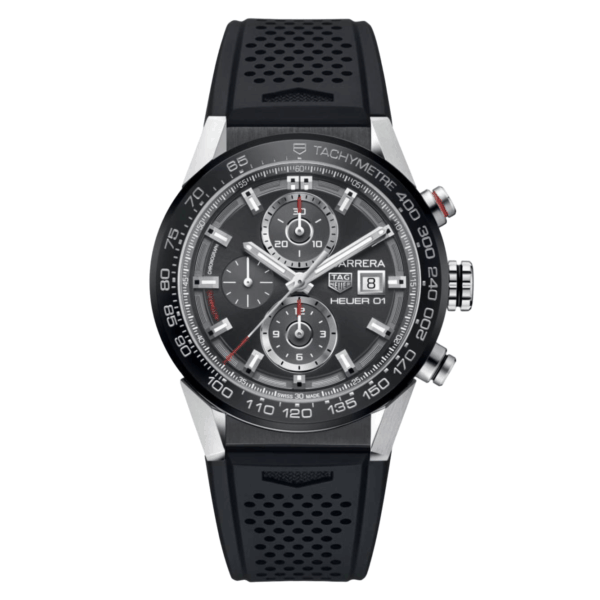 Товар TAG Heuer Carrera 43mm CAR201W.FT6095 Steel Фото 1 - TAG Heuer Carrera 43mm CAR201W.FT6095 Steel