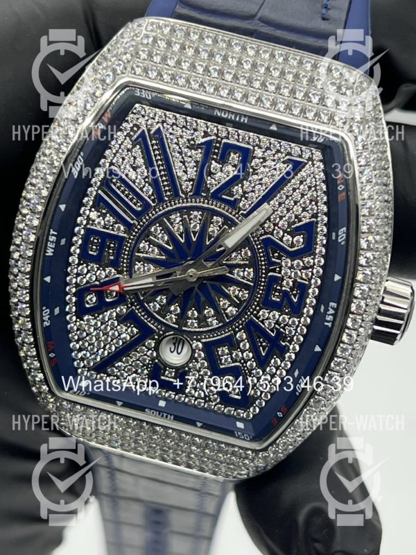 Фото 2 - Franck Muller Vanguard V 45 SC DT Blue Steel