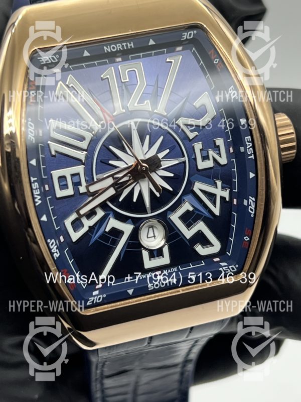 Товар Franck Muller Vanguard Yachting V 45 SC DT 5L BL Фото 3 - Franck Muller Vanguard Yachting V 45 SC DT 5L BL