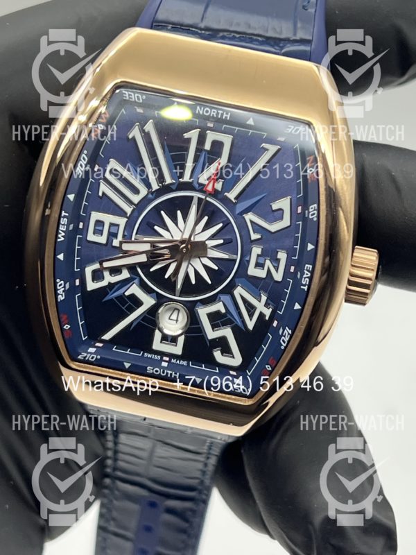 Товар Franck Muller Vanguard Yachting V 45 SC DT 5L BL Фото 9 - Franck Muller Vanguard Yachting V 45 SC DT 5L BL
