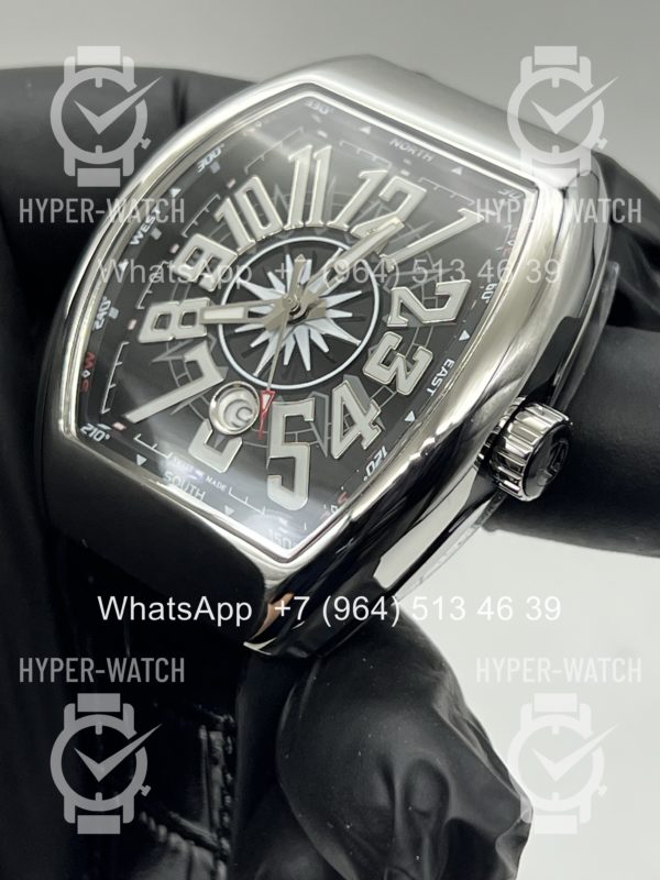 Фото 6 - Franck Muller Vanguard Yachting V 45 SC DT YACHTING AC NR Steel