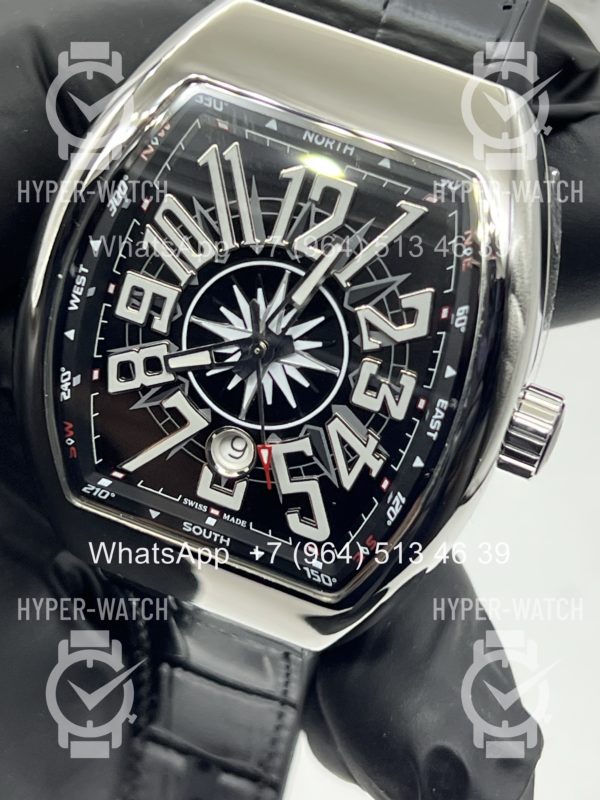 Фото 7 - Franck Muller Vanguard Yachting V 45 SC DT YACHTING AC NR Steel
