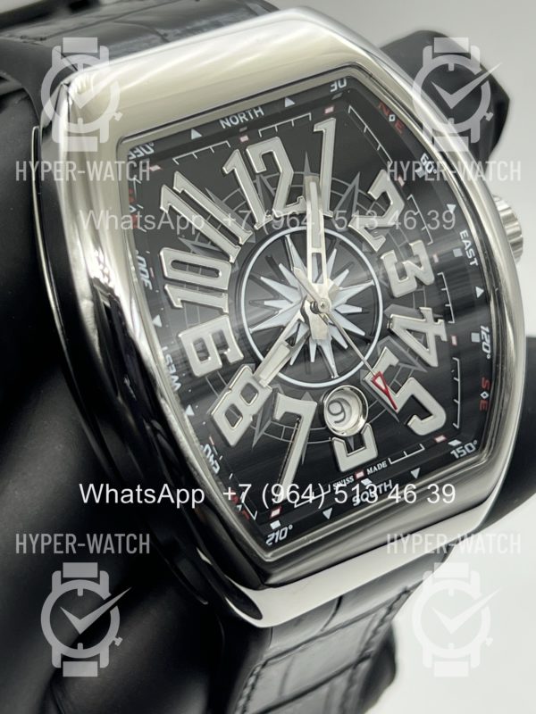 Фото 8 - Franck Muller Vanguard Yachting V 45 SC DT YACHTING AC NR Steel