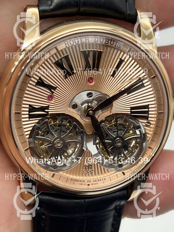 Фото 7 - Roger Dubuis Hommage Double Flying Tourbillon RDDBH0O562 Steel