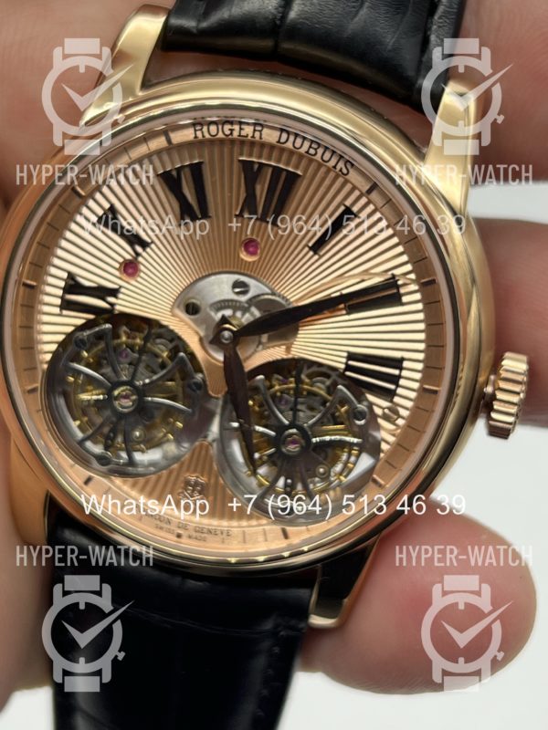 Фото 8 - Roger Dubuis Hommage Double Flying Tourbillon RDDBH0O562 Steel