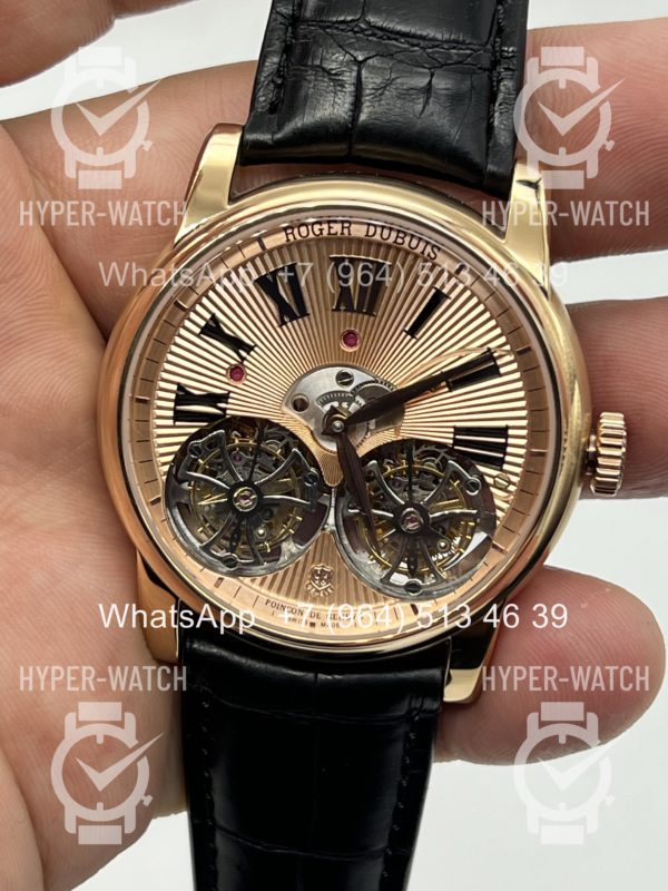Фото 9 - Roger Dubuis Hommage Double Flying Tourbillon RDDBH0O562 Steel