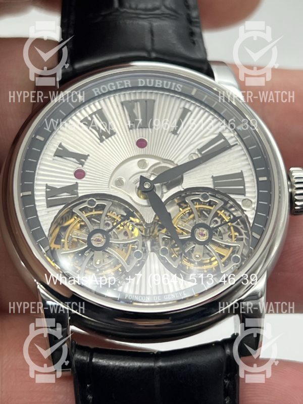 Товар Roger Dubuis Hommage Double Flying Tourbillon RDDBH0O56 Steel Фото 3 - Roger Dubuis Hommage Double Flying Tourbillon RDDBH0O56 Steel