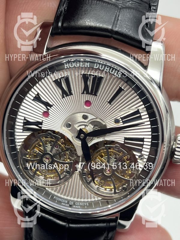 Товар Roger Dubuis Hommage Double Flying Tourbillon RDDBH0O56 Steel Фото 5 - Roger Dubuis Hommage Double Flying Tourbillon RDDBH0O56 Steel