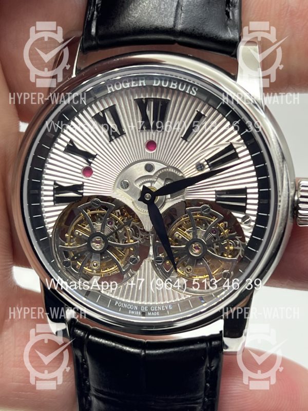 Товар Roger Dubuis Hommage Double Flying Tourbillon RDDBH0O56 Steel Фото 11 - Roger Dubuis Hommage Double Flying Tourbillon RDDBH0O56 Steel