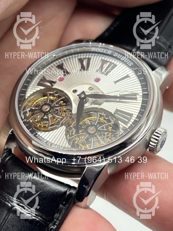Товар Roger Dubuis Hommage Double Flying Tourbillon RDDBH0O56 Steel Фото 13 - Roger Dubuis Hommage Double Flying Tourbillon RDDBH0O56 Steel