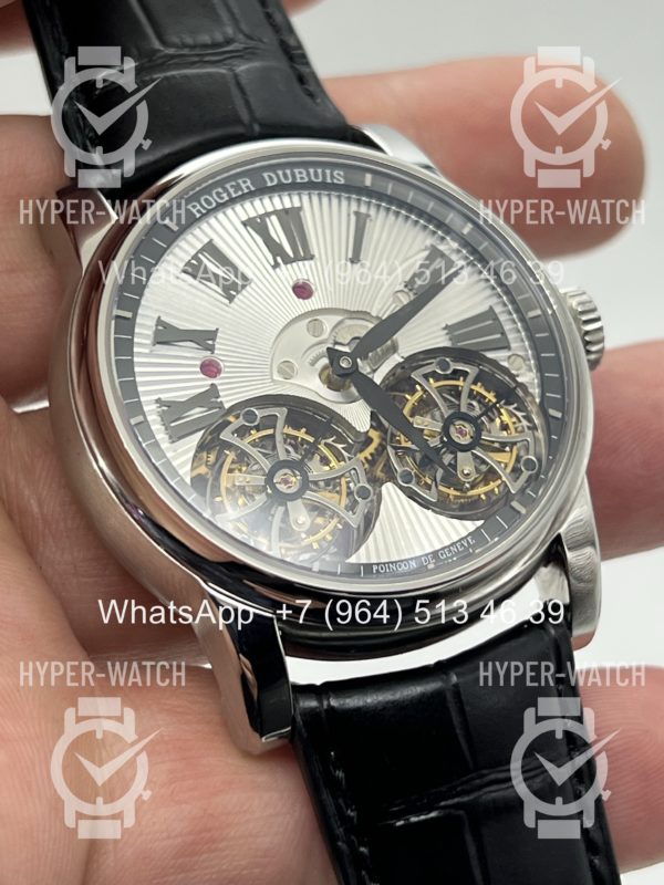 Товар Roger Dubuis Hommage Double Flying Tourbillon RDDBH0O56 Steel Фото 14 - Roger Dubuis Hommage Double Flying Tourbillon RDDBH0O56 Steel