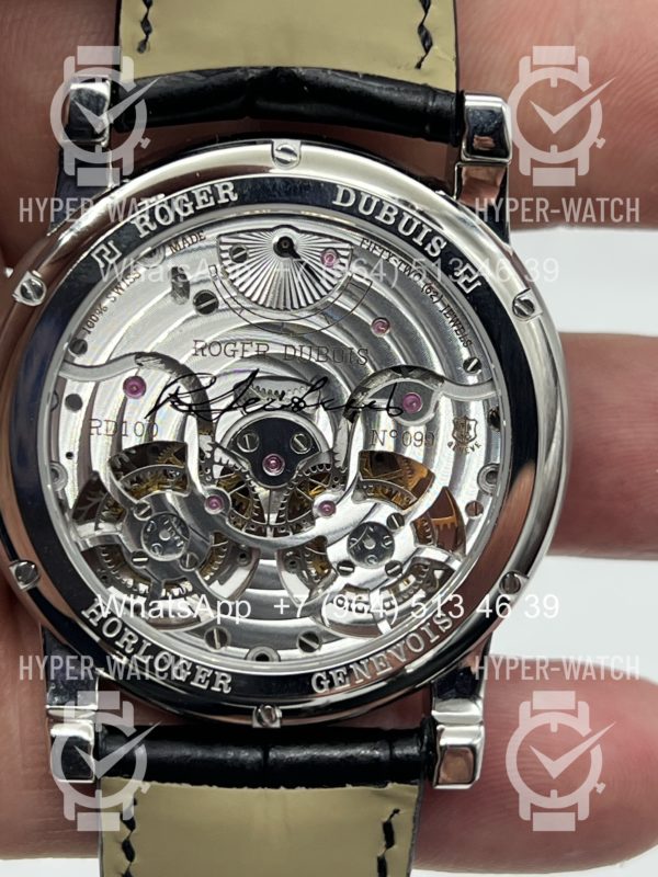 Товар Roger Dubuis Hommage Double Flying Tourbillon RDDBH0O56 Steel Фото 25 - Roger Dubuis Hommage Double Flying Tourbillon RDDBH0O56 Steel