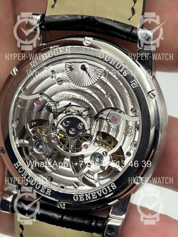 Товар Roger Dubuis Hommage Double Flying Tourbillon RDDBH0O56 Steel Фото 26 - Roger Dubuis Hommage Double Flying Tourbillon RDDBH0O56 Steel