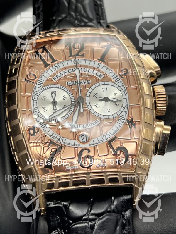 Фото 4 - Franck Muller Croco Chronograph Art 12024
