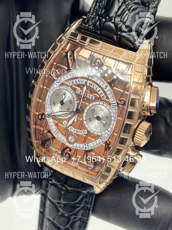 Фото 6 - Franck Muller Croco Chronograph Art 12024