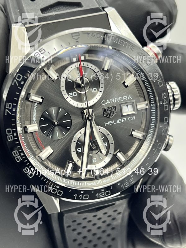 Товар TAG Heuer Carrera 43mm CAR201W.FT6095 Steel Фото 4 - TAG Heuer Carrera 43mm CAR201W.FT6095 Steel