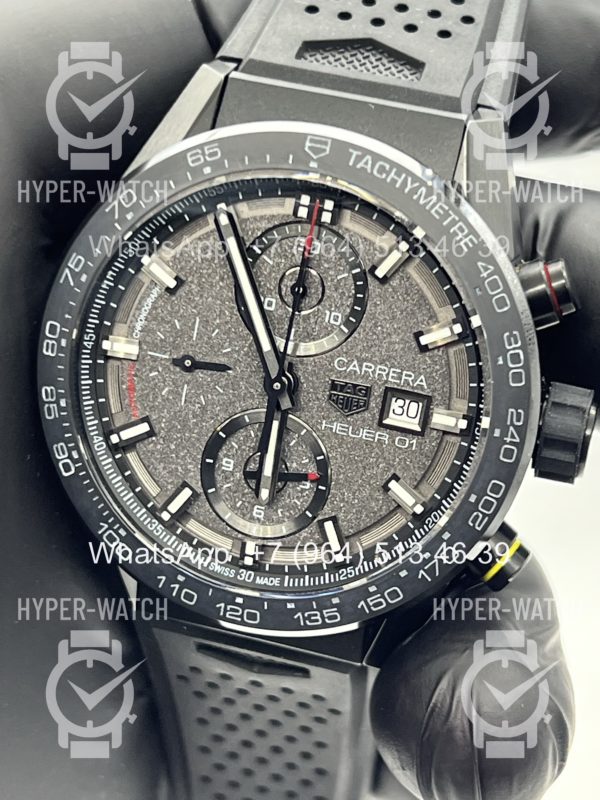 Фото 2 - TAG Heuer Carrera 43mm CAR201J.FT6087 Steel