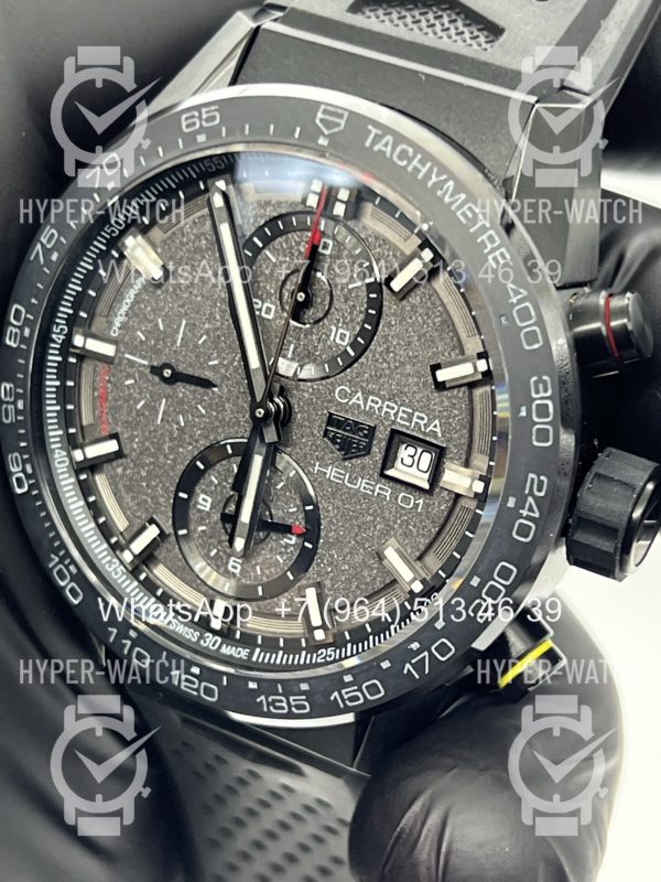 Фото 3 - TAG Heuer Carrera 43mm CAR201J.FT6087 Steel