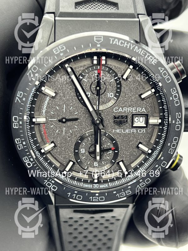 Фото 4 - TAG Heuer Carrera 43mm CAR201J.FT6087 Steel