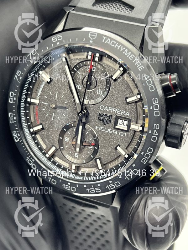 Фото 7 - TAG Heuer Carrera 43mm CAR201J.FT6087 Steel