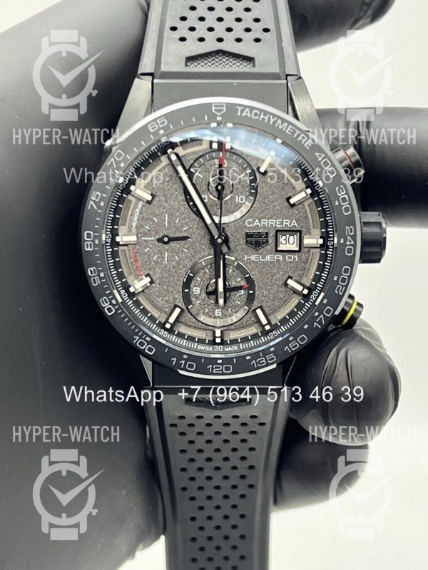 Фото 8 - TAG Heuer Carrera 43mm CAR201J.FT6087 Steel