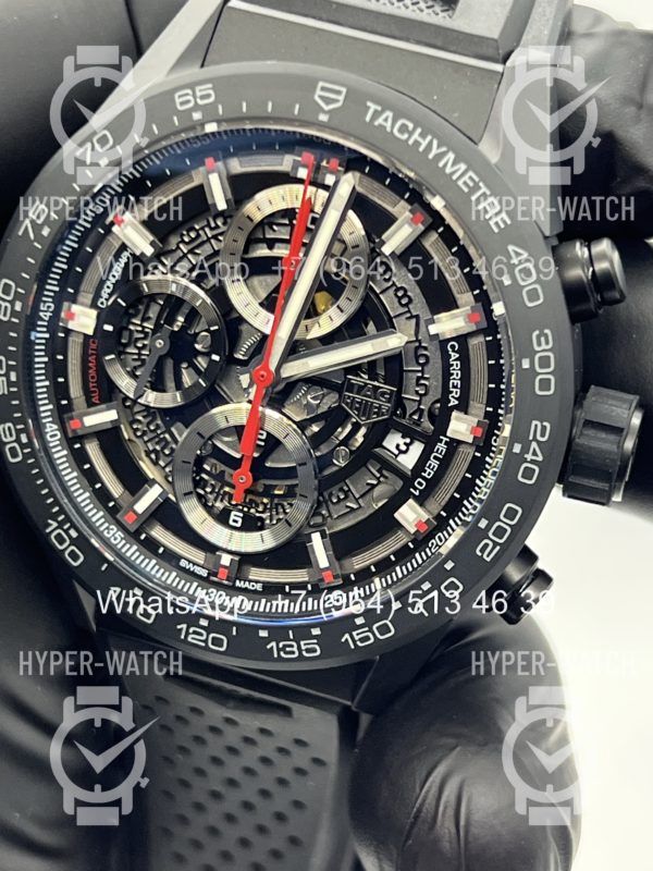 Фото 2 - TAG Heuer Carrera 43mm CAR2090.FT6088 Black