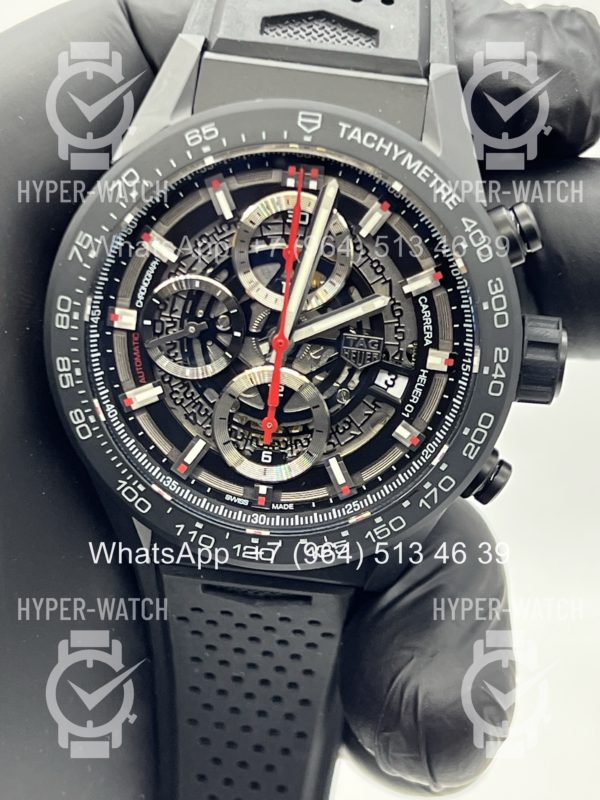 Фото 8 - TAG Heuer Carrera 43mm CAR2090.FT6088 Black