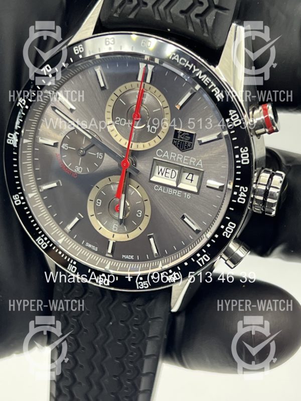 Товар TAG Heuer Carrera 43mm CV2A1M.FT6033 Steel Фото 3 - TAG Heuer Carrera 43mm CV2A1M.FT6033 Steel