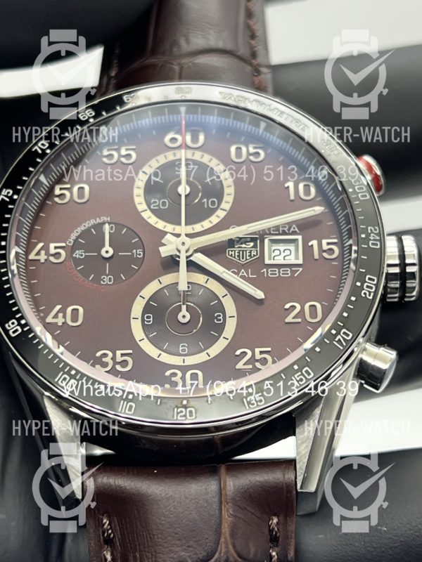 Товар TAG Heuer Carrera 43mm CAR2A11.EAH0392 Steel Фото 4 - TAG Heuer Carrera 43mm CAR2A11.EAH0392 Steel