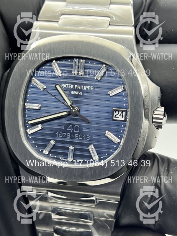 Товар Patek Philippe Nautilus 40mm 5711/1P 40th Anniversary Blue Фото 6 - Patek Philippe Nautilus 40mm 5711/1P 40th Anniversary Blue