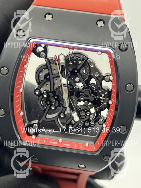 Товар Richard Mille RM 055 Black Red Art 12186 Фото 2 - Richard Mille RM 055 Black Red Art 12186
