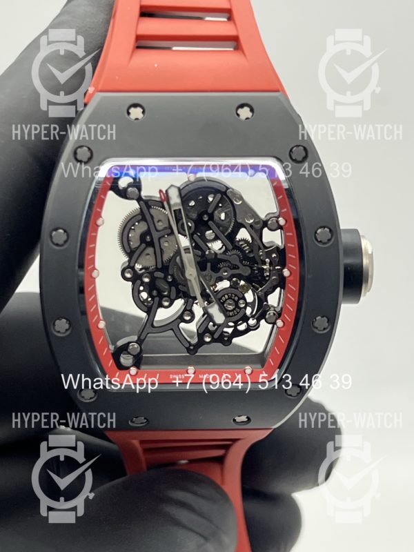 Товар Richard Mille RM 055 Black Red Art 12186 Фото 4 - Richard Mille RM 055 Black Red Art 12186