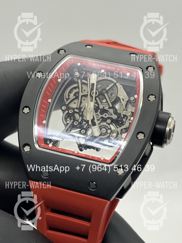 Товар Richard Mille RM 055 Black Red Art 12186 Фото 5 - Richard Mille RM 055 Black Red Art 12186