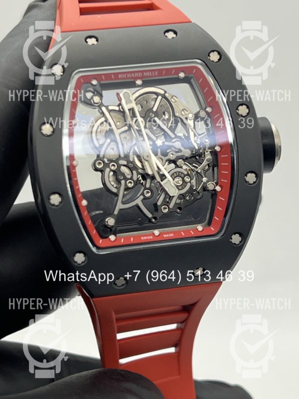 Товар Richard Mille RM 055 Black Red Art 12186 Фото 6 - Richard Mille RM 055 Black Red Art 12186