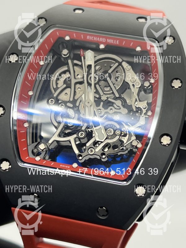 Товар Richard Mille RM 055 Black Red Art 12186 Фото 7 - Richard Mille RM 055 Black Red Art 12186