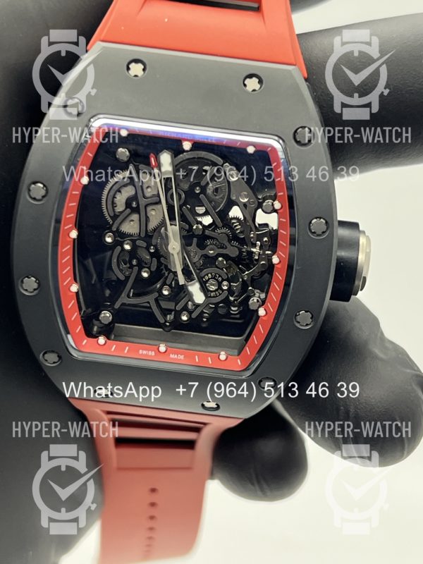 Товар Richard Mille RM 055 Black Red Art 12186 Фото 8 - Richard Mille RM 055 Black Red Art 12186