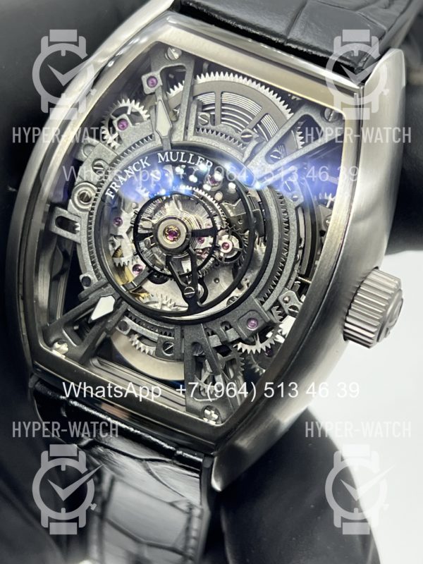 Товар Franck Muller Curvex CX Grand Central CX 36 T CTR SQT AC TTNRB Steel Фото 3 - Franck Muller Curvex CX Grand Central CX 36 T CTR SQT AC TTNRB Steel