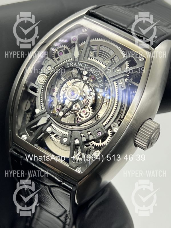 Товар Franck Muller Curvex CX Grand Central CX 36 T CTR SQT AC TTNRB Steel Фото 8 - Franck Muller Curvex CX Grand Central CX 36 T CTR SQT AC TTNRB Steel