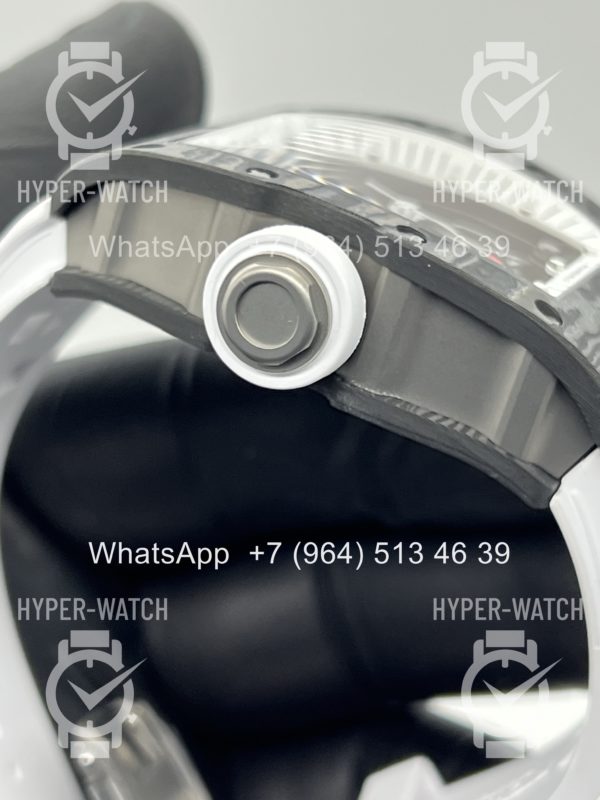 Фото 13 - Richard Mille RM 055 Carbon Black White Art 12187