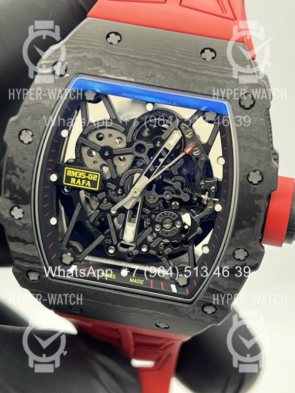 Товар Richard Mille RM 035-02 Rafa Carbon Black Red V3 Art 12188 Фото 2 - Richard Mille RM 035-02 Rafa Carbon Black Red V3 Art 12188