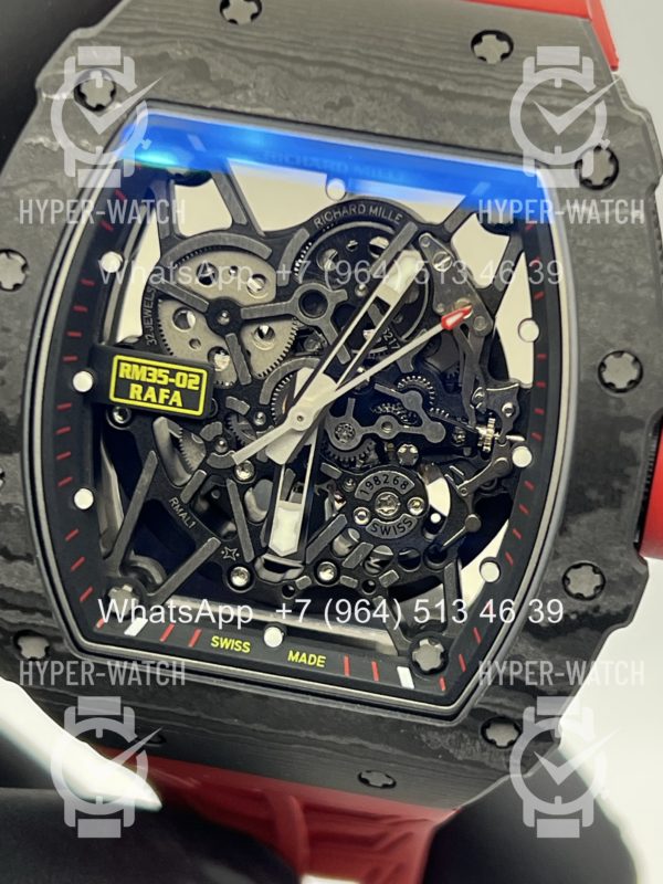 Товар Richard Mille RM 035-02 Rafa Carbon Black Red V3 Art 12188 Фото 3 - Richard Mille RM 035-02 Rafa Carbon Black Red V3 Art 12188