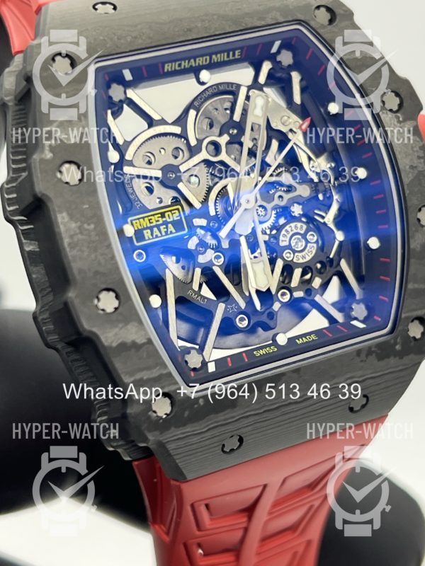 Товар Richard Mille RM 035-02 Rafa Carbon Black Red V3 Art 12188 Фото 4 - Richard Mille RM 035-02 Rafa Carbon Black Red V3 Art 12188